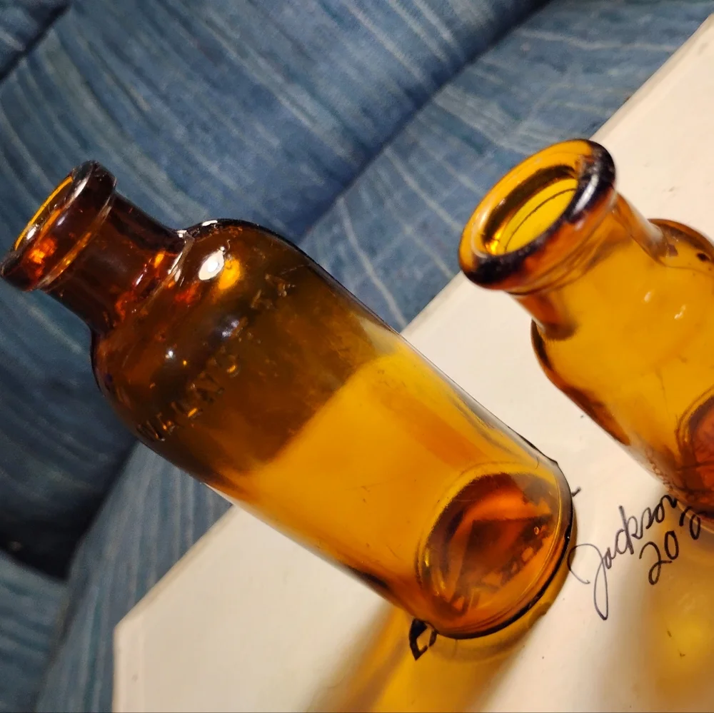 Vintage antique bottles